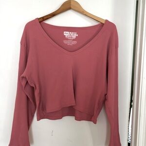 Big Bud Press long sleeve v-neck tee